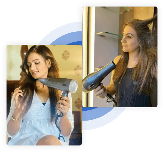  TITANIUM CERAMIC COATED HAIR DRYERS